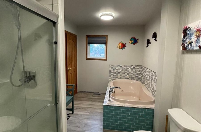 Walk in seat shower and jet tub